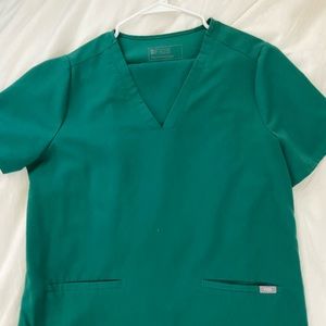 Green FIGS Scrub Set